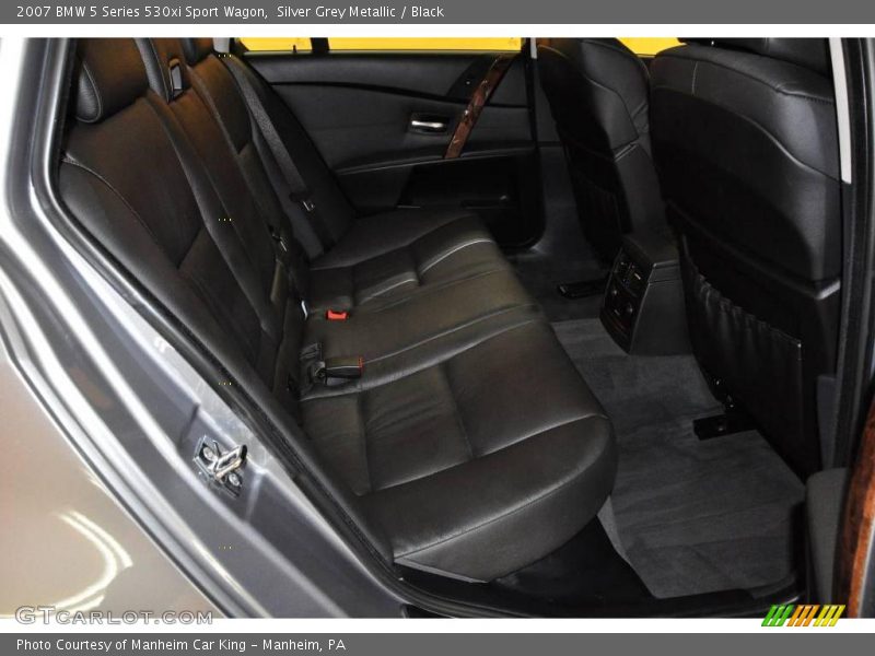 Silver Grey Metallic / Black 2007 BMW 5 Series 530xi Sport Wagon