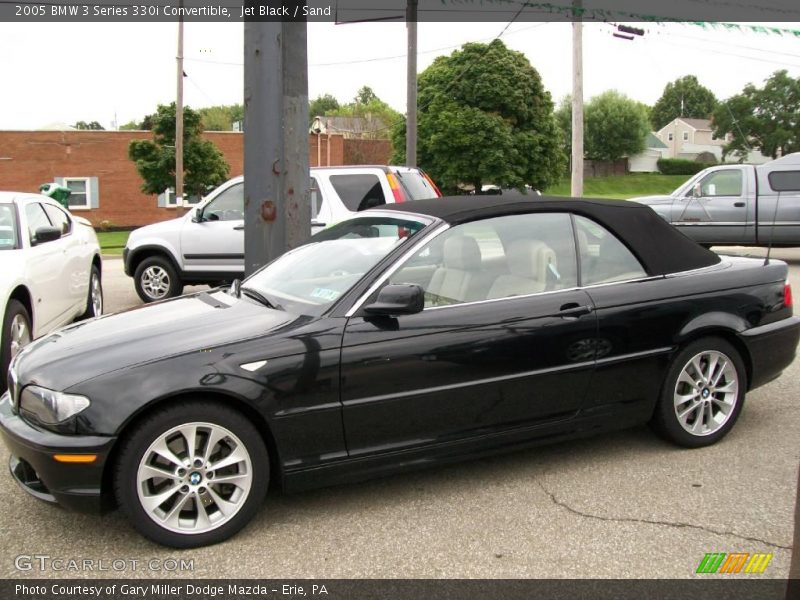 Jet Black / Sand 2005 BMW 3 Series 330i Convertible