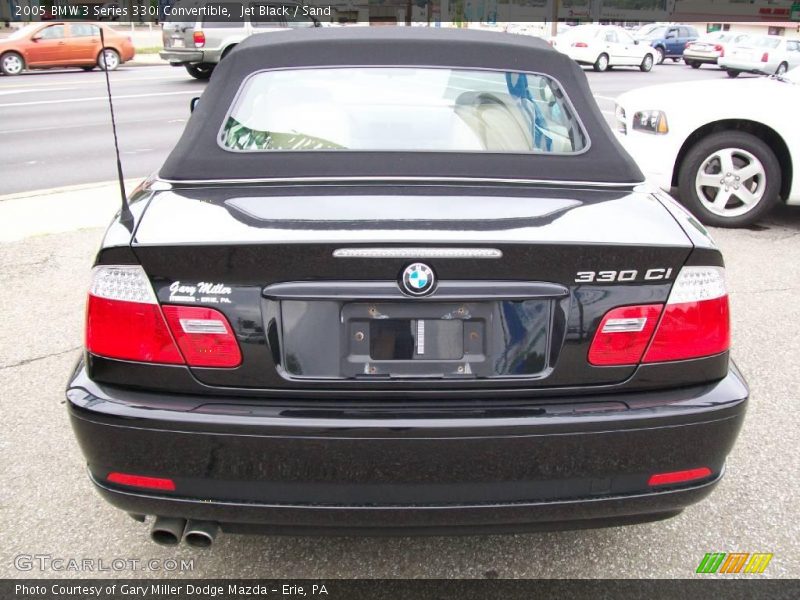 Jet Black / Sand 2005 BMW 3 Series 330i Convertible