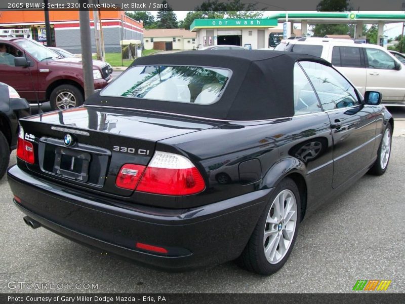 Jet Black / Sand 2005 BMW 3 Series 330i Convertible