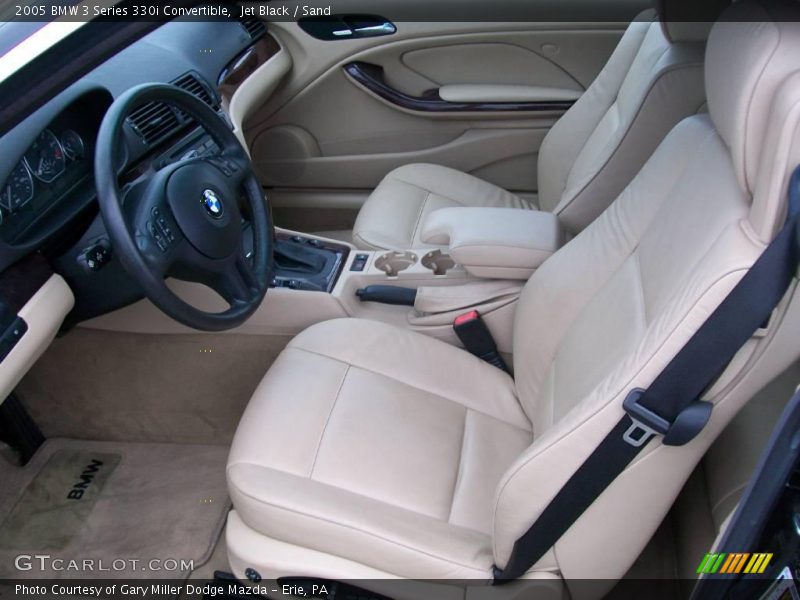 Jet Black / Sand 2005 BMW 3 Series 330i Convertible