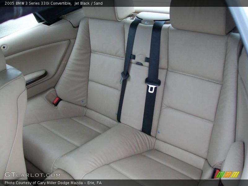 Jet Black / Sand 2005 BMW 3 Series 330i Convertible