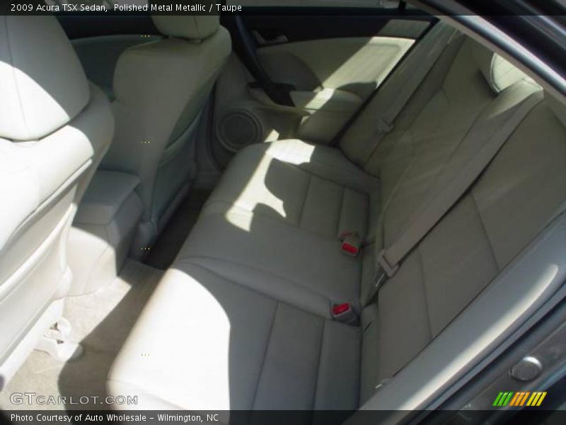 Polished Metal Metallic / Taupe 2009 Acura TSX Sedan