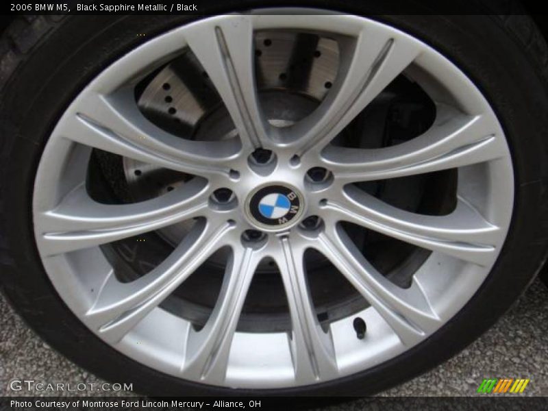Black Sapphire Metallic / Black 2006 BMW M5