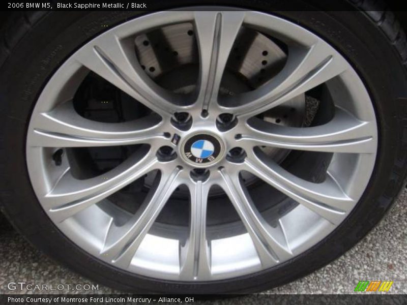 Black Sapphire Metallic / Black 2006 BMW M5