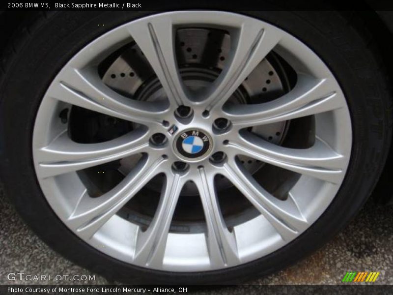 Black Sapphire Metallic / Black 2006 BMW M5