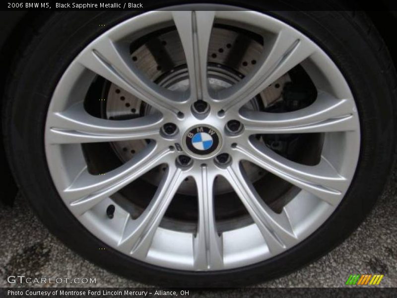 Black Sapphire Metallic / Black 2006 BMW M5