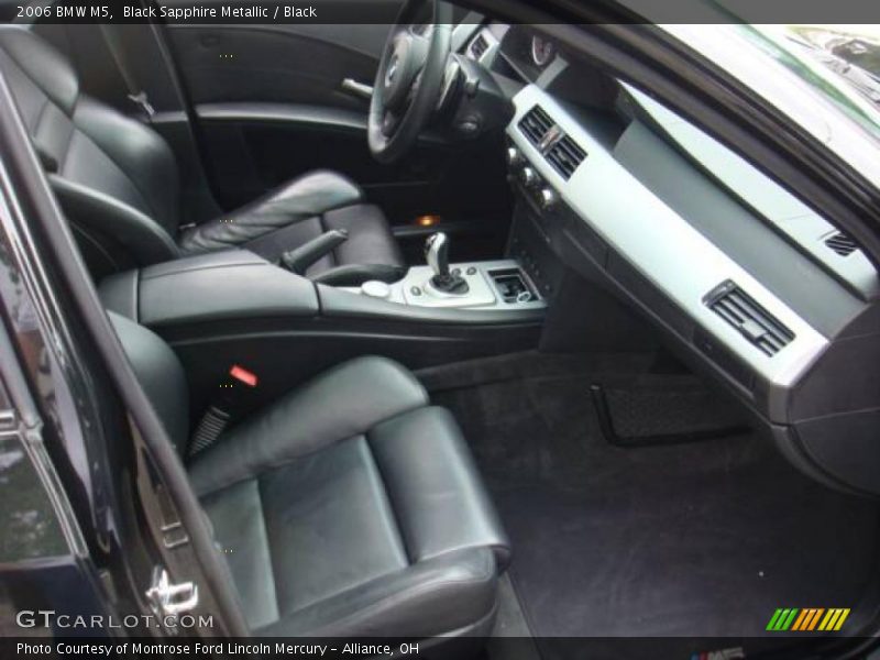 Black Sapphire Metallic / Black 2006 BMW M5