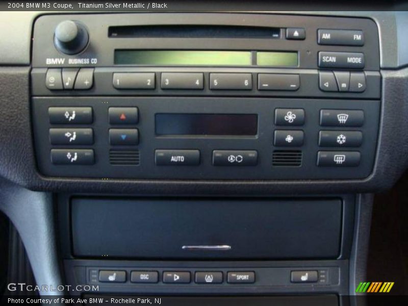 Titanium Silver Metallic / Black 2004 BMW M3 Coupe