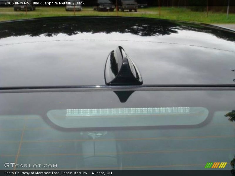Black Sapphire Metallic / Black 2006 BMW M5