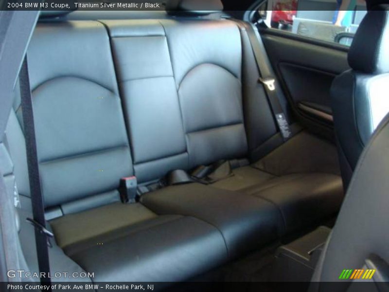 Titanium Silver Metallic / Black 2004 BMW M3 Coupe
