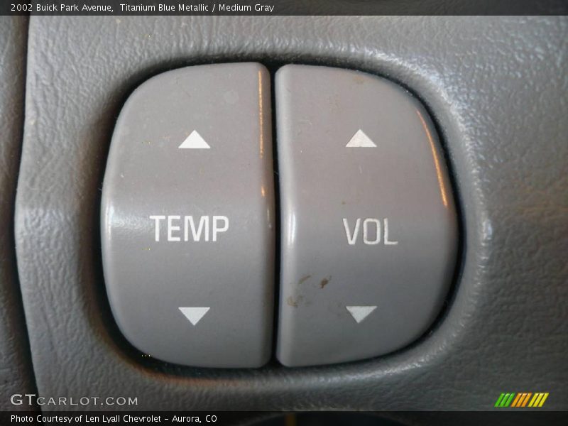 Titanium Blue Metallic / Medium Gray 2002 Buick Park Avenue