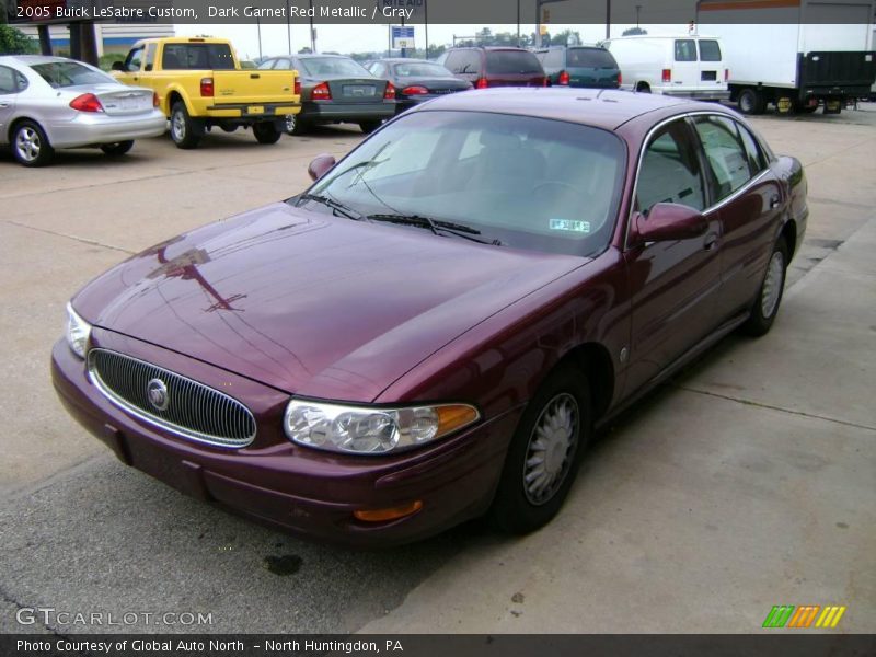 Dark Garnet Red Metallic / Gray 2005 Buick LeSabre Custom