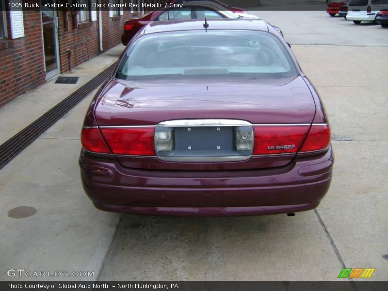 Dark Garnet Red Metallic / Gray 2005 Buick LeSabre Custom