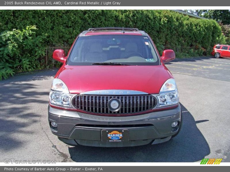 Cardinal Red Metallic / Light Gray 2005 Buick Rendezvous CXL AWD