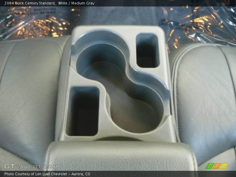 White / Medium Gray 2004 Buick Century Standard