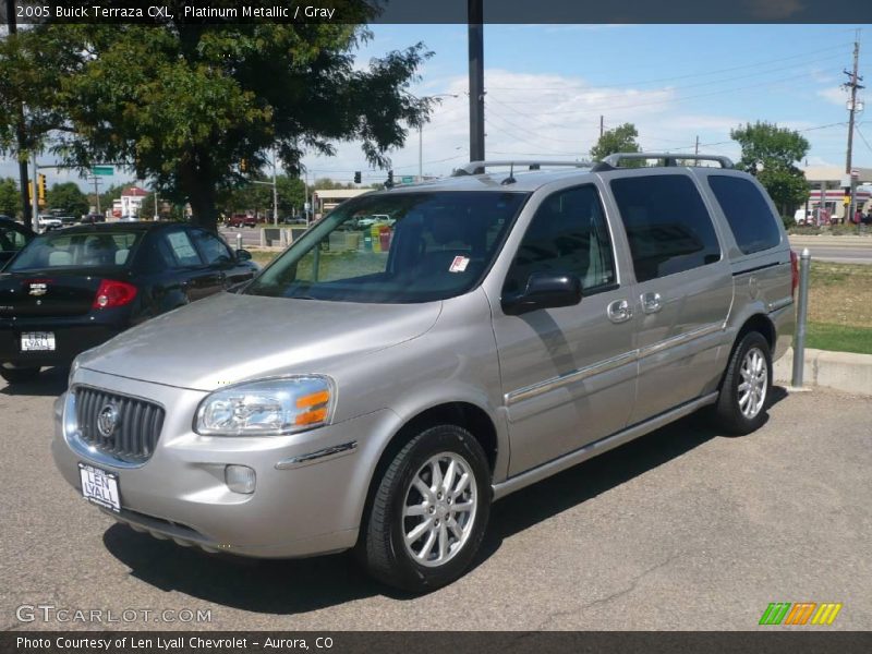 Platinum Metallic / Gray 2005 Buick Terraza CXL