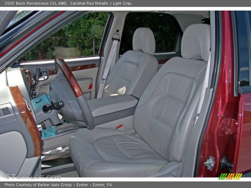 Cardinal Red Metallic / Light Gray 2005 Buick Rendezvous CXL AWD