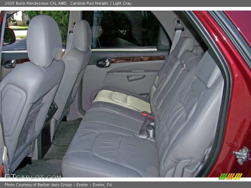 Cardinal Red Metallic / Light Gray 2005 Buick Rendezvous CXL AWD