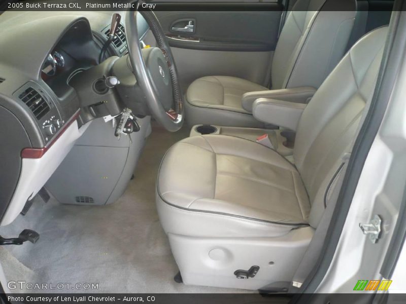 Platinum Metallic / Gray 2005 Buick Terraza CXL