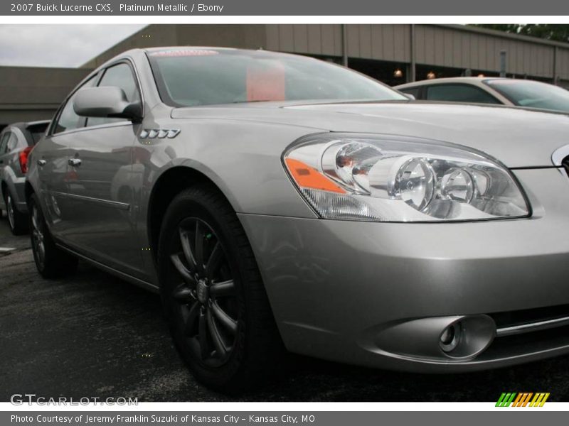 Platinum Metallic / Ebony 2007 Buick Lucerne CXS