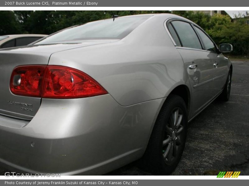 Platinum Metallic / Ebony 2007 Buick Lucerne CXS