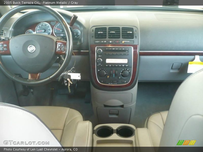 Platinum Metallic / Gray 2005 Buick Terraza CXL