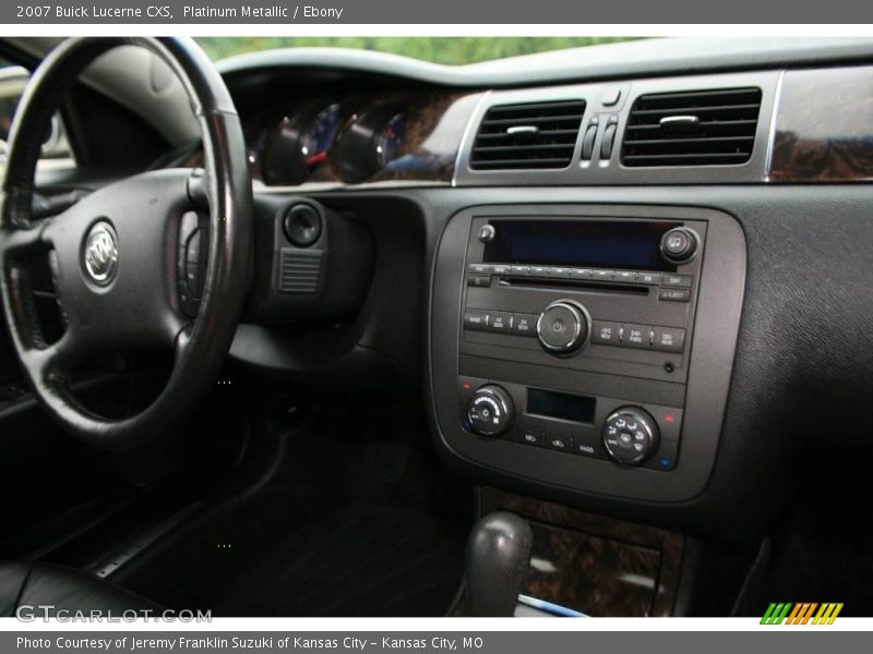 Platinum Metallic / Ebony 2007 Buick Lucerne CXS