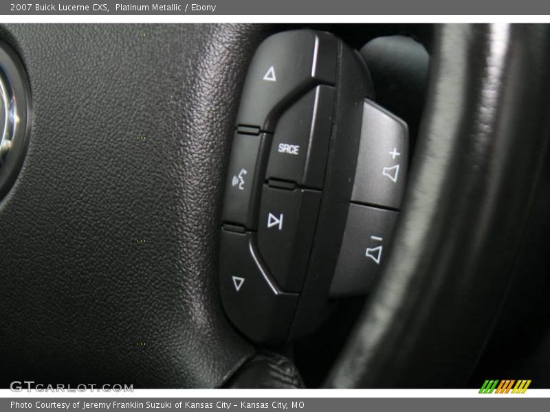 Platinum Metallic / Ebony 2007 Buick Lucerne CXS