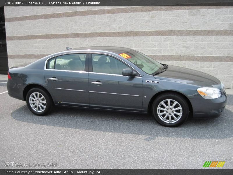 Cyber Gray Metallic / Titanium 2009 Buick Lucerne CXL