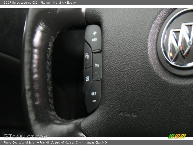 Platinum Metallic / Ebony 2007 Buick Lucerne CXS