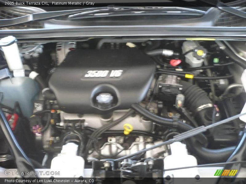 Platinum Metallic / Gray 2005 Buick Terraza CXL