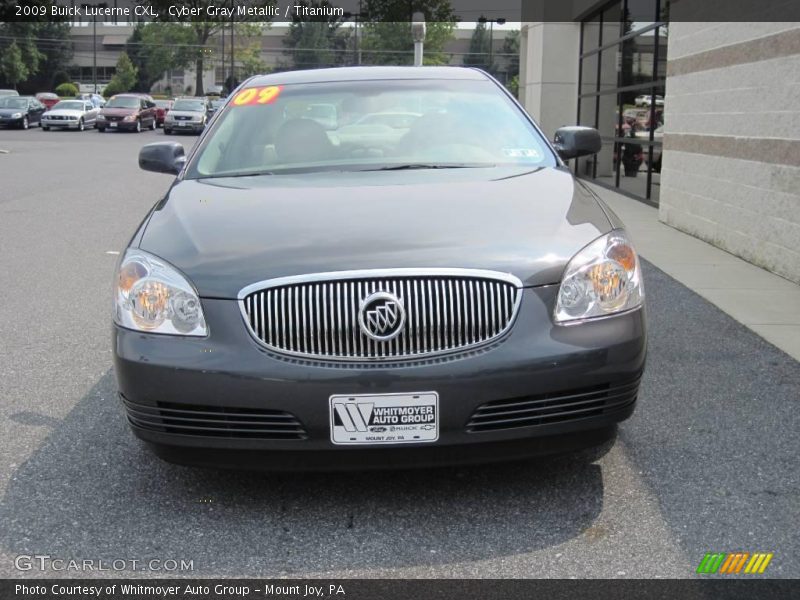 Cyber Gray Metallic / Titanium 2009 Buick Lucerne CXL