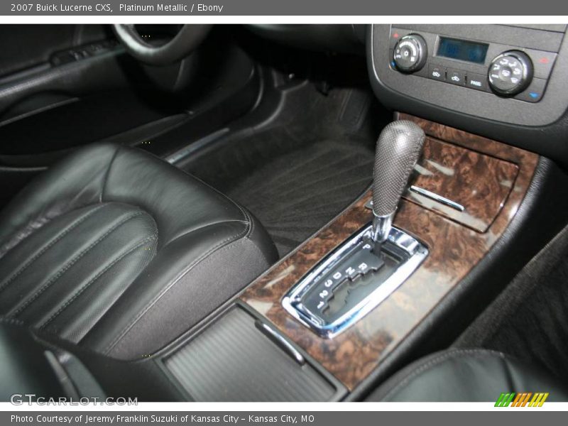 Platinum Metallic / Ebony 2007 Buick Lucerne CXS