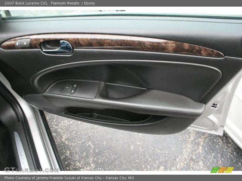 Platinum Metallic / Ebony 2007 Buick Lucerne CXS