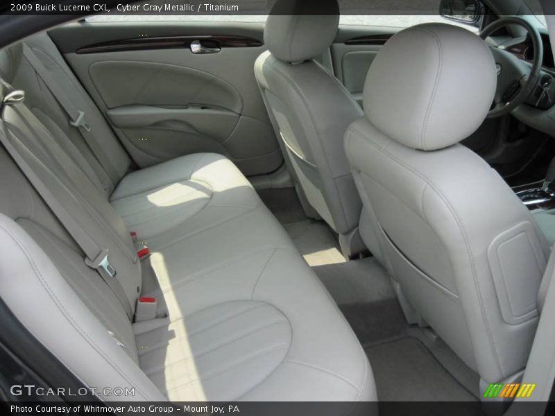 Cyber Gray Metallic / Titanium 2009 Buick Lucerne CXL