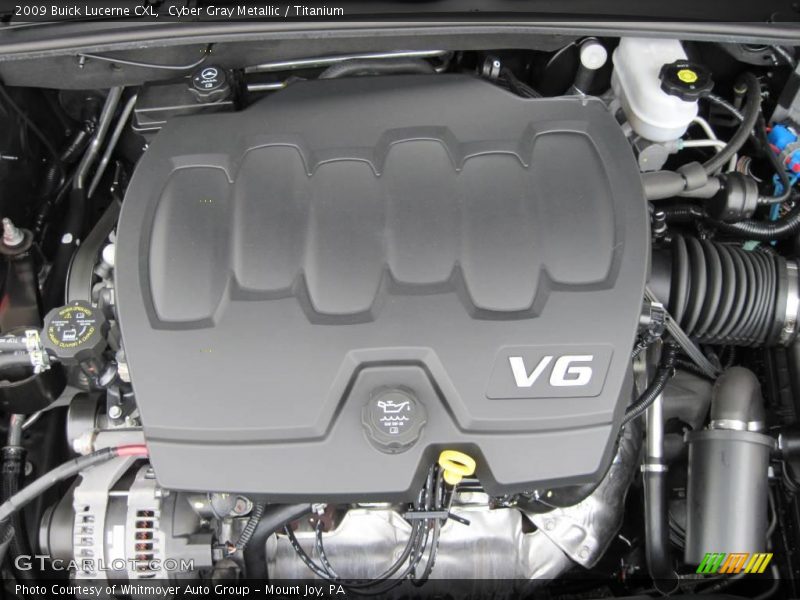 Cyber Gray Metallic / Titanium 2009 Buick Lucerne CXL