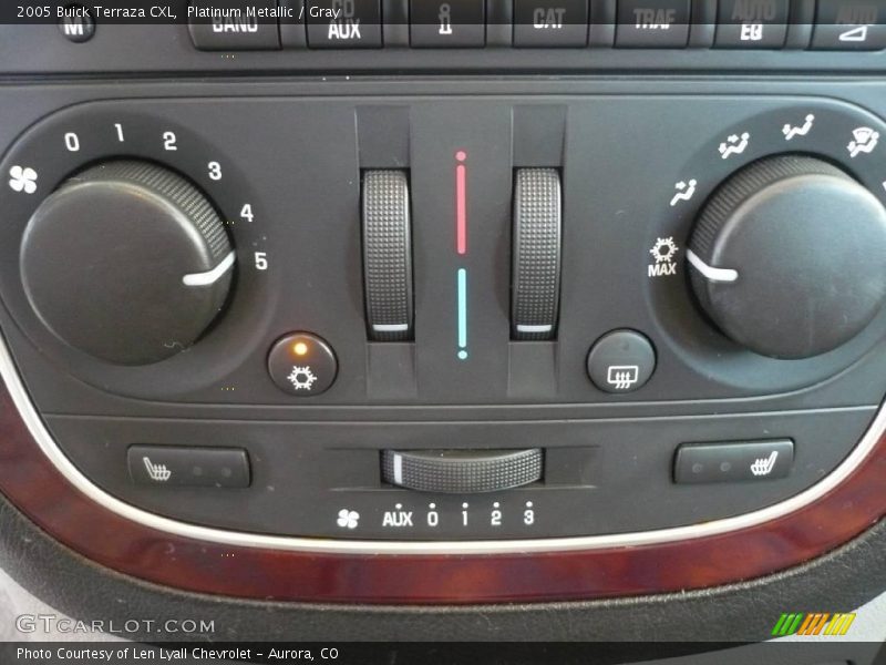 Platinum Metallic / Gray 2005 Buick Terraza CXL