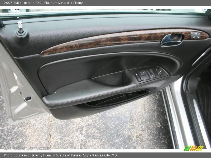 Platinum Metallic / Ebony 2007 Buick Lucerne CXS
