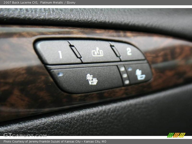 Platinum Metallic / Ebony 2007 Buick Lucerne CXS
