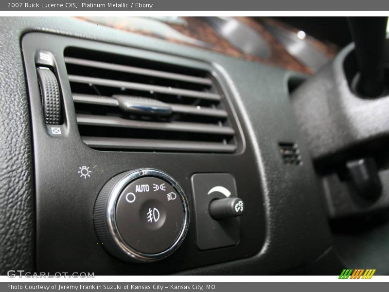 Platinum Metallic / Ebony 2007 Buick Lucerne CXS