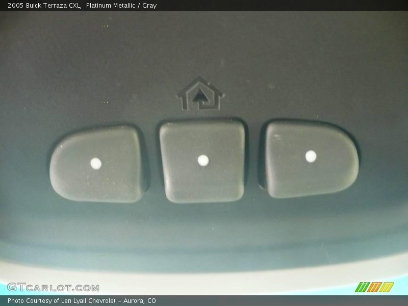 Platinum Metallic / Gray 2005 Buick Terraza CXL