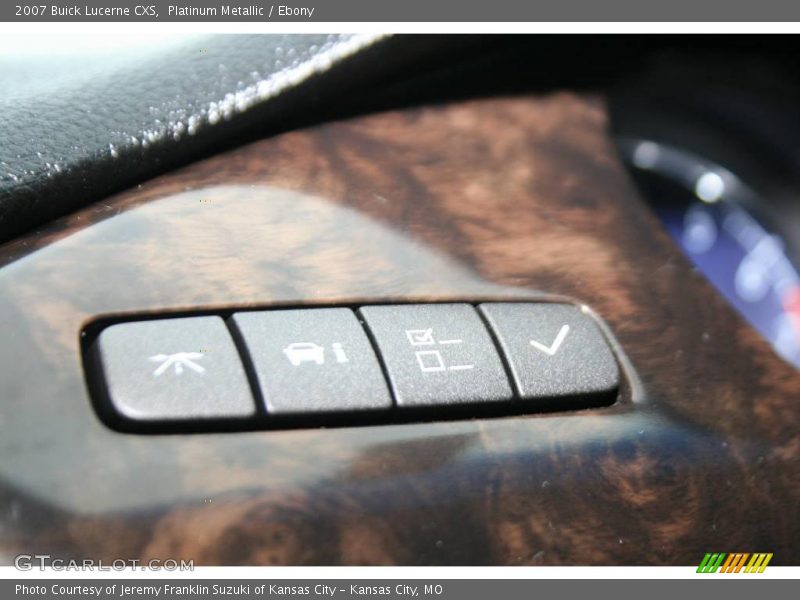 Platinum Metallic / Ebony 2007 Buick Lucerne CXS