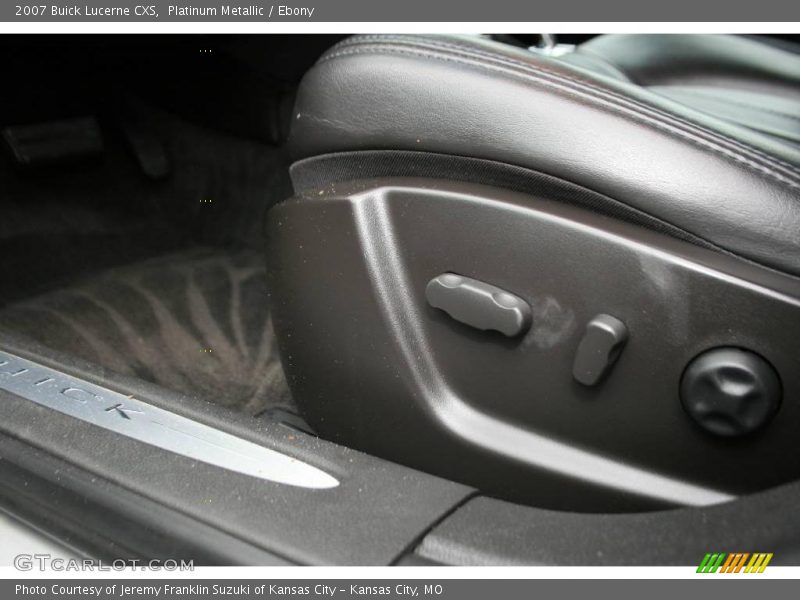 Platinum Metallic / Ebony 2007 Buick Lucerne CXS