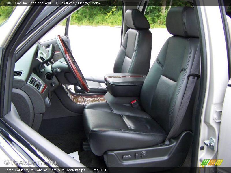 Quicksilver / Ebony/Ebony 2009 Cadillac Escalade AWD