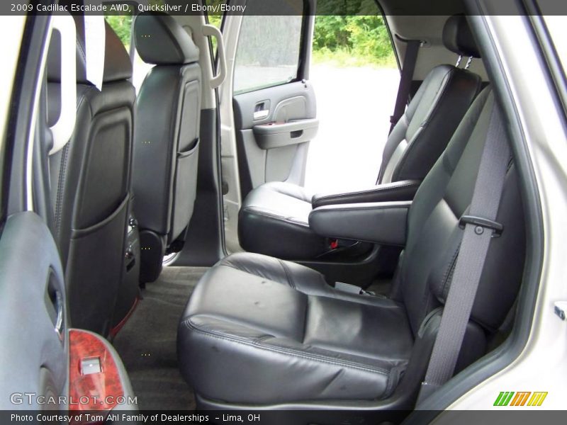 Quicksilver / Ebony/Ebony 2009 Cadillac Escalade AWD