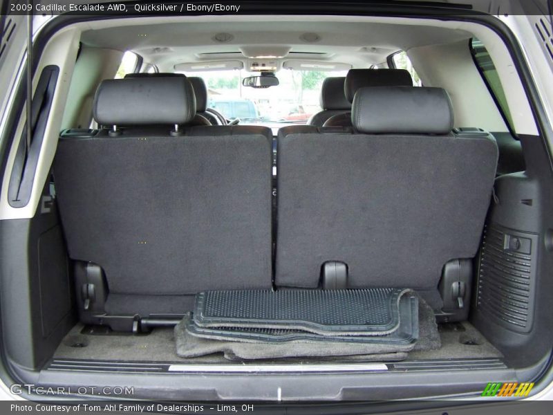 Quicksilver / Ebony/Ebony 2009 Cadillac Escalade AWD