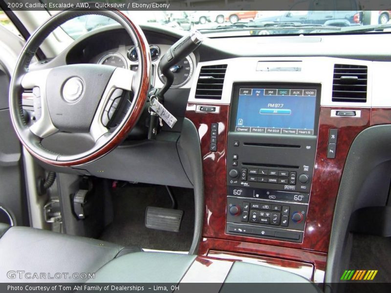Quicksilver / Ebony/Ebony 2009 Cadillac Escalade AWD