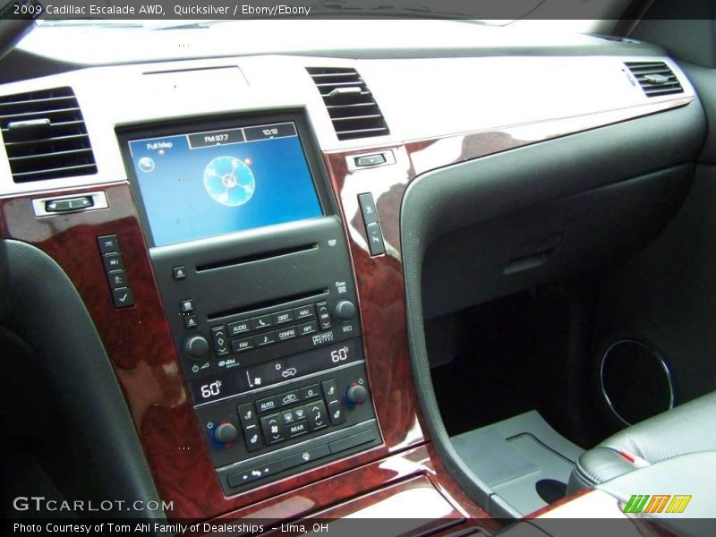 Quicksilver / Ebony/Ebony 2009 Cadillac Escalade AWD