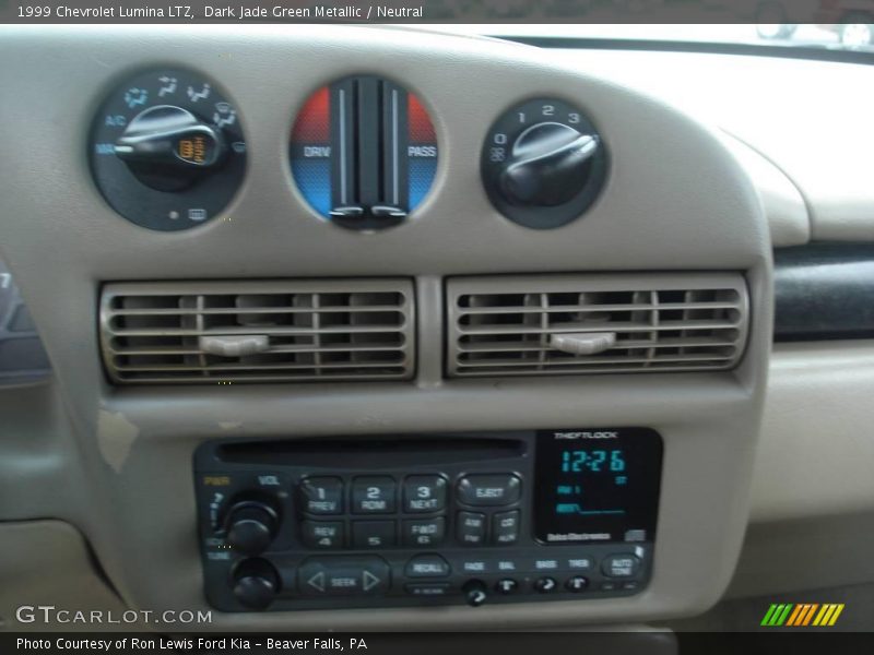Dark Jade Green Metallic / Neutral 1999 Chevrolet Lumina LTZ